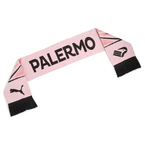 PUMA PUMA Palermo Calcio ftblEssentials Scarf, Accessories, Light Pink/Black, OSFA