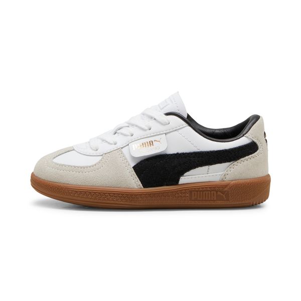 PUMA Puma Palermo Leather Sneakers Kids, White, Size 28, Shoes