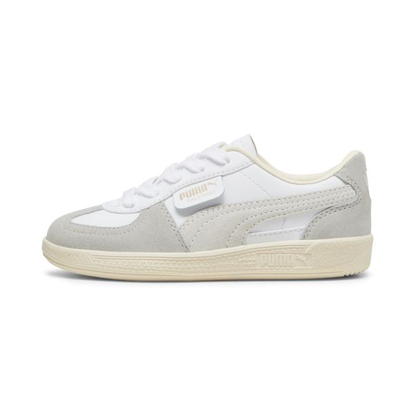 PUMA Puma Palermo Leather Sneakers Kids, White, Size 32, Shoes