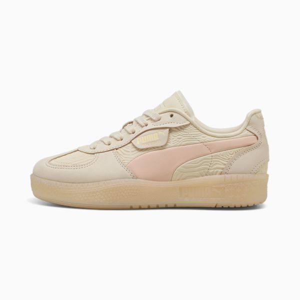 PUMA PUMA Palermo Moda Muted Animal Sneakers Women, Alpine Snow/Island Pink/Creamy Vanilla