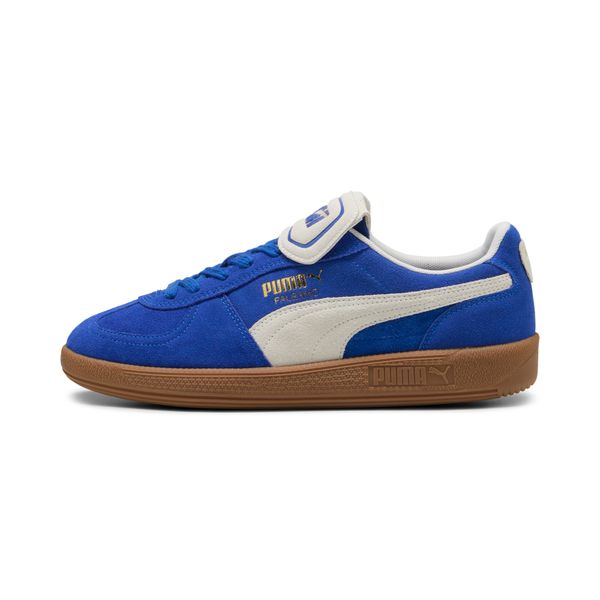 PUMA Puma Palermo PREMIUM Suede Sneakers, Blue, Size 37.5, Shoes