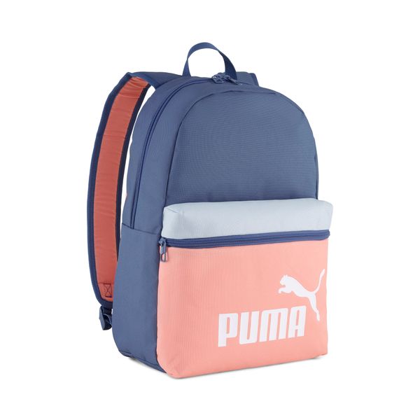 PUMA Puma Phase Colour-block Backpack, Blue, Accessories
