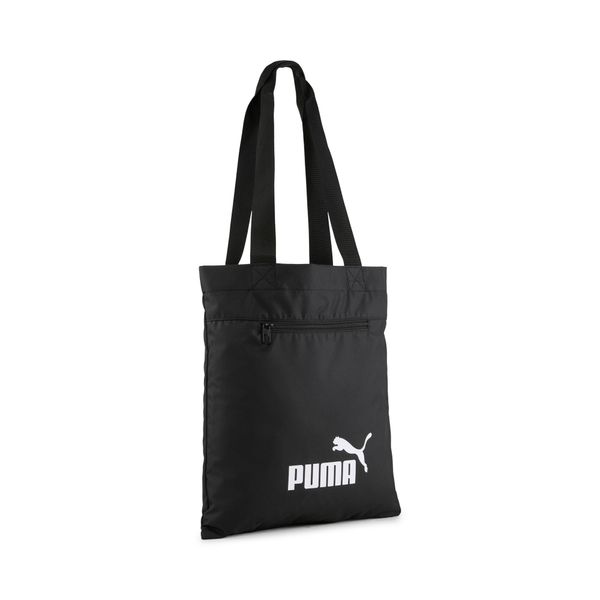 PUMA Puma Phase Packable Tote Bag, Black, Accessories