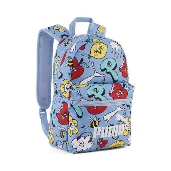 PUMA PUMA Phase Small 13L Backpack, Accessories, Snow Mountain Blue/Comic Aop, OSFA