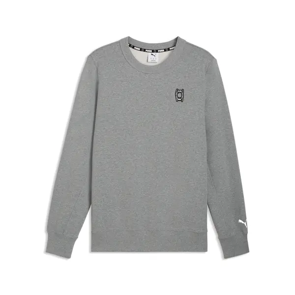 PUMA PUMA Pivot Basketball Sweatshirt Men, Sport, Medium Gray Heather, S