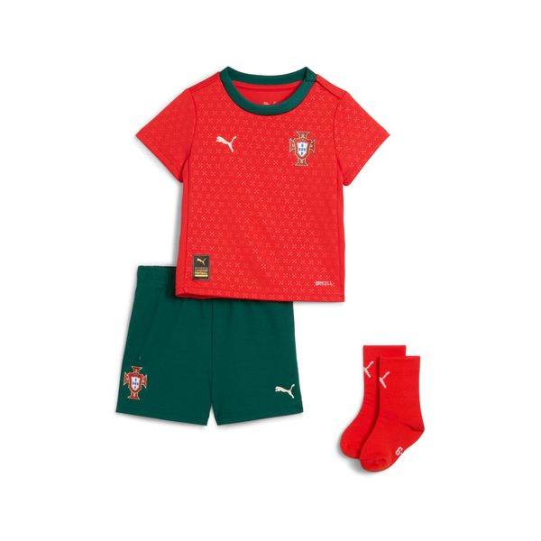 PUMA Puma Portugal 2025 Home Babykit Toddler, Red, Size 6-9M, Clothing