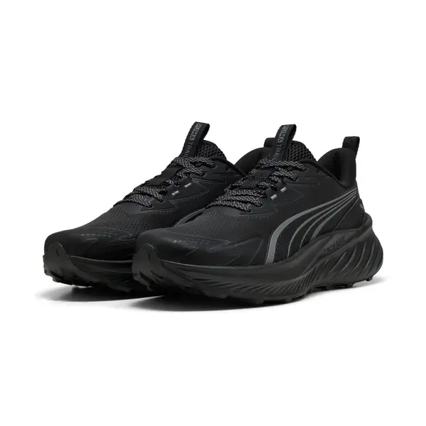 PUMA PUMA Pounce Lite 2 Trail Running Shoes Unisex, Men, Black/Cool Dark Gray, 44