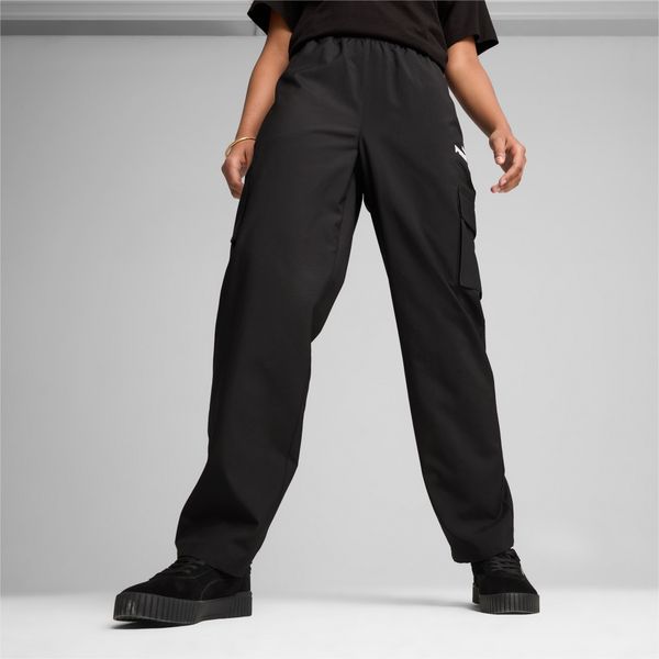 PUMA PUMA Power Woven Cargo Pants Women, Black