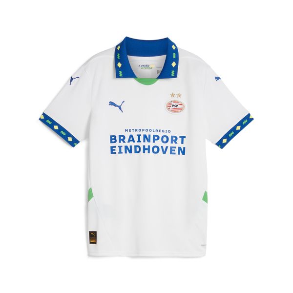 PUMA Puma PSV Eindhoven 24/25 Third Jersey Youth, White, Size 5-6Y, Clothing