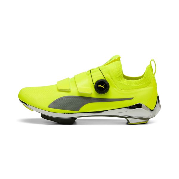 PUMA Puma PWRSPIN Indoor Cycling Shoes, Yellow, Size 43, Shoes