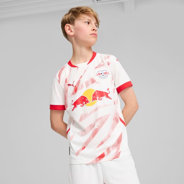 PUMA Puma RB Leipzig 24/25 Home Jersey Youth, White, Size 15-16Y, Clothing