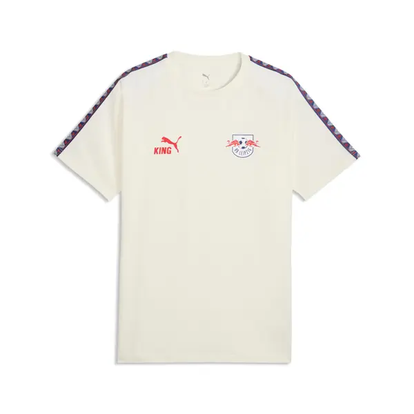 PUMA PUMA RB Leipzig KING Tee Men, Sport, Warm White/Red, S