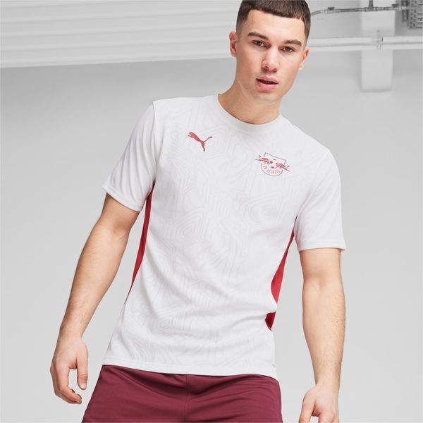 PUMA PUMA Rb Leipzig Training Jersey Men, White/Club Red