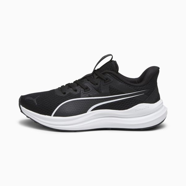 PUMA PUMA Reflect Lite Youth Running Shoes, Black/White