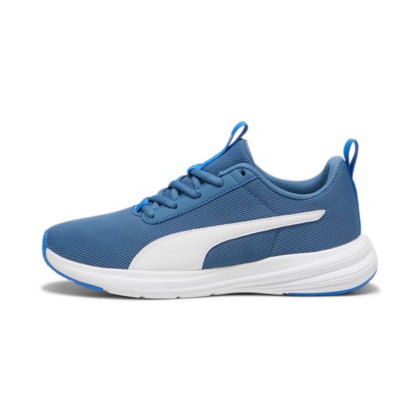 PUMA Puma Rickie Runner Youth Sneakers, Blue, Size 37, Shoes