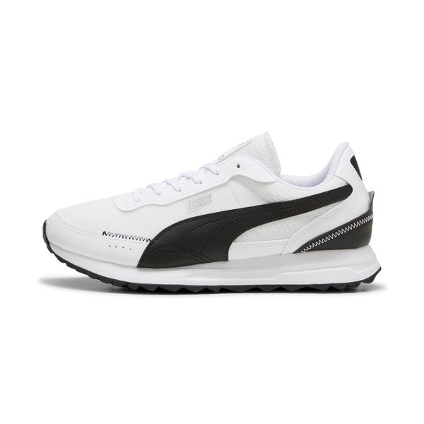 PUMA Puma Road Rider Leather Sneakers, White, Size 38, Shoes