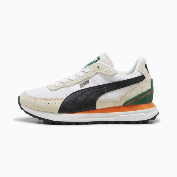 PUMA PUMA Road Rider Youth Sneakers, Warm White/Black