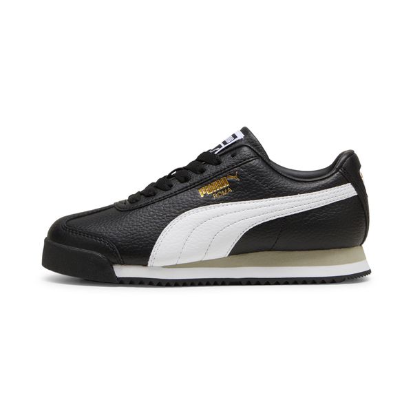 PUMA Puma Roma 24 Standard Sneakers Youth, Black, Size 36, Shoes