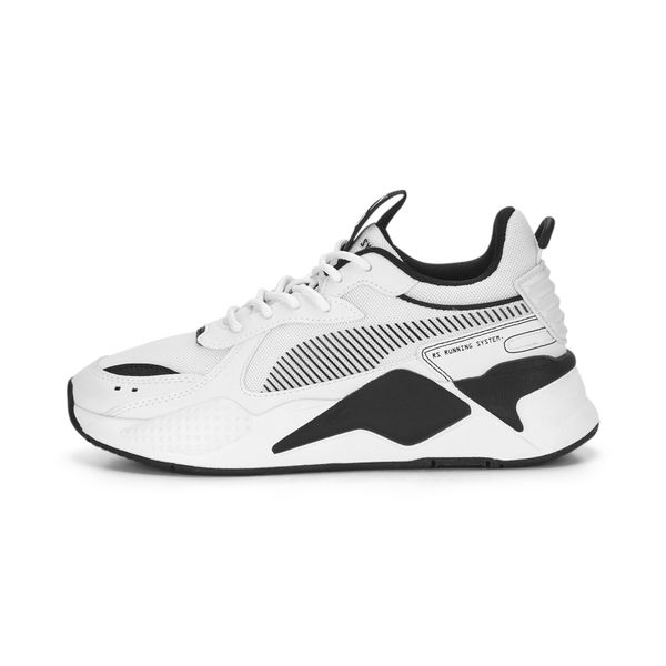 PUMA Puma RS-X B&W Shoes Youth, White, Size 39, Shoes