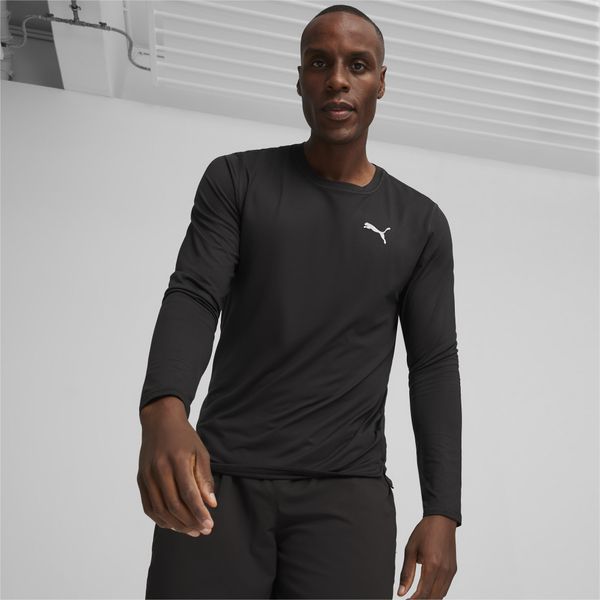 PUMA PUMA Run Cloudspun Long-Sleeve Men's Running T-Shirt, Black