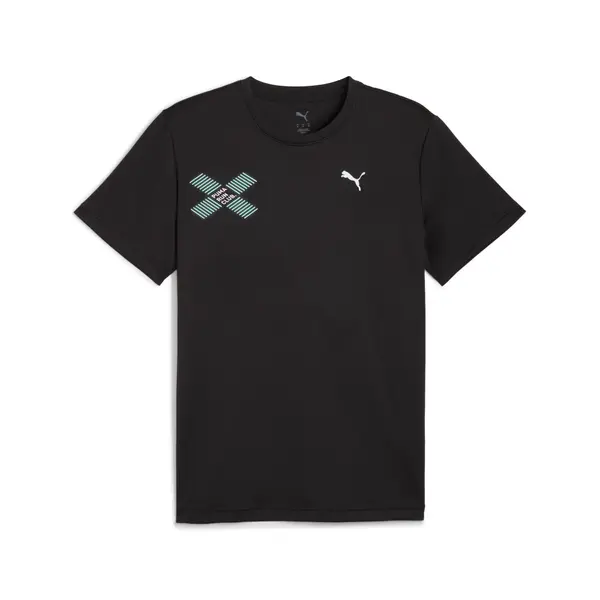 PUMA PUMA RUN DIGITOKYO Graphic Tee Men, Clothing, Black, S