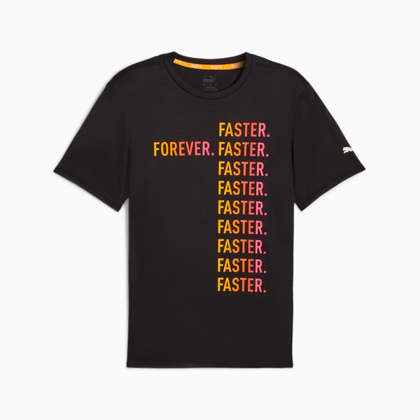 PUMA PUMA Run Fav "forever. Faster." T-Shirt Men, Black