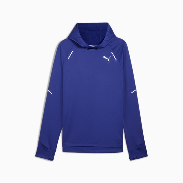 PUMA PUMA Run Grid Fleece Hoodie Men, Lapis Lazuli