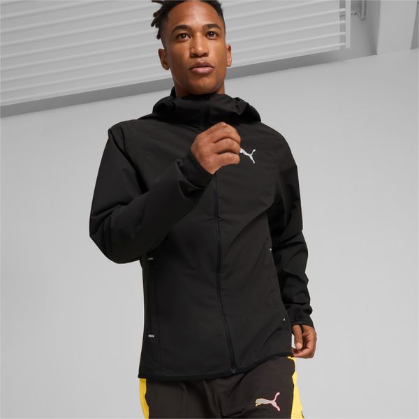 PUMA PUMA Run Rain Jacket Men, Black