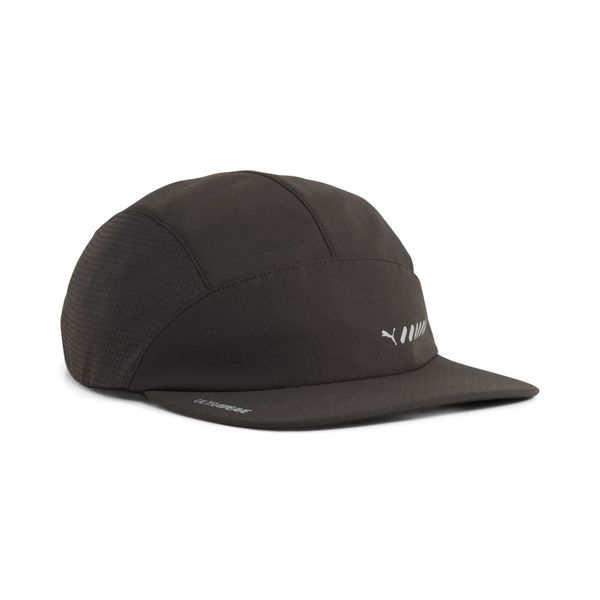 PUMA Puma Running Packable 5 Panel Cap, Black, Accessories