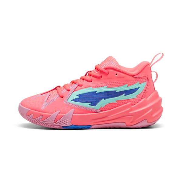 PUMA Puma Scoot Zeros Youth Basketball Shoes, Pink, Size 37.5, Shoes