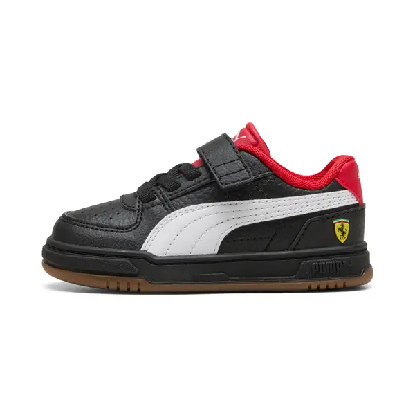 PUMA PUMA Scuderia Ferrari Caven III Sneakers Toddlers, Shoes, Black/White/Rosso Corsa, 19