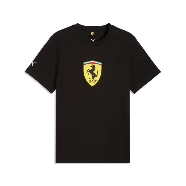 PUMA PUMA Scuderia Ferrari Coloured Shield Tee Men, Motorsport, Black, S