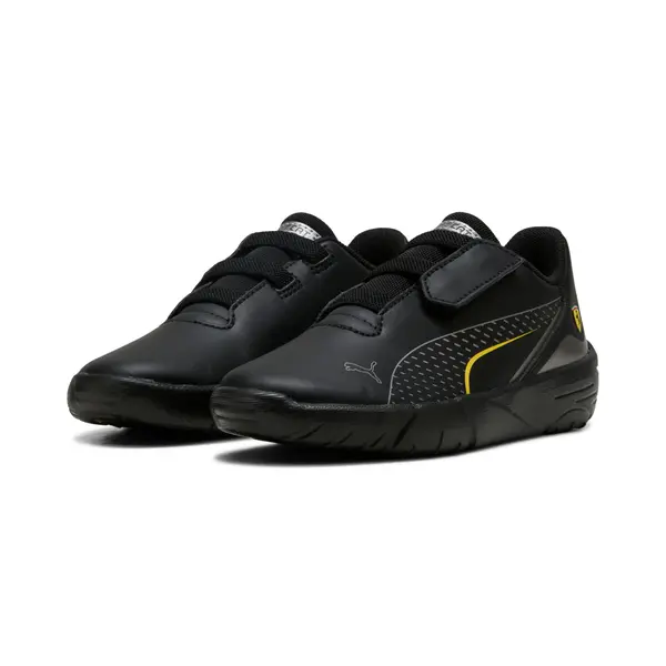 PUMA PUMA Scuderia Ferrari Drift Cat 11 Sneakers Kids, Ferrari, Black/Speed Yellow, 27.5