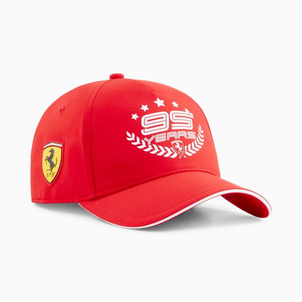 PUMA PUMA Scuderia Ferrari Fanwear SF Logo Motorsport Cap, Red