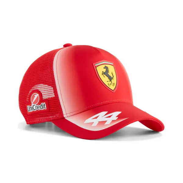 PUMA PUMA Scuderia Ferrari HP Hamilton Trucker Cap Youth, Ferrari, Red, YOUTH