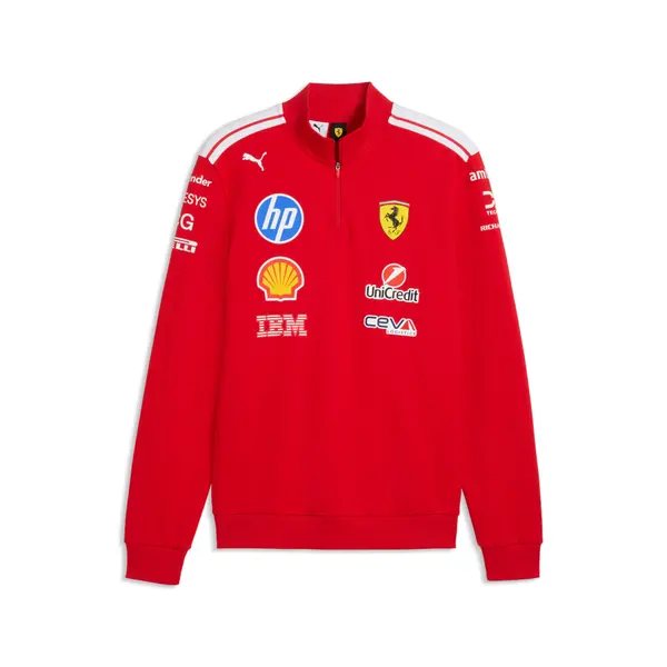 PUMA PUMA Scuderia Ferrari HP Replica T7 Top Unisex, Motorsport, Red, S