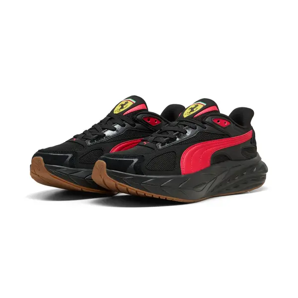 PUMA PUMA Scuderia Ferrari Hypnotic Sneakers Unisex, Ferrari, Black/Rosso Corsa, 44