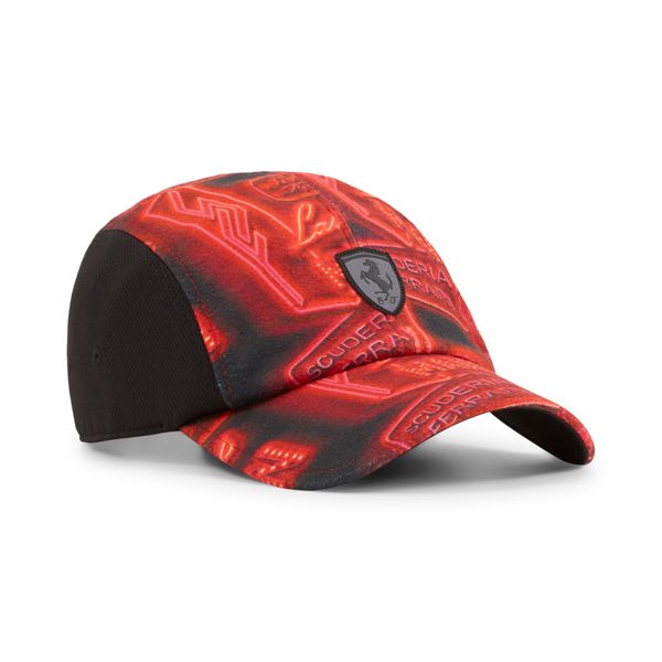 PUMA Puma Scuderia Ferrari Race Neon Energy Cap, Black, Size Adult, Accessories