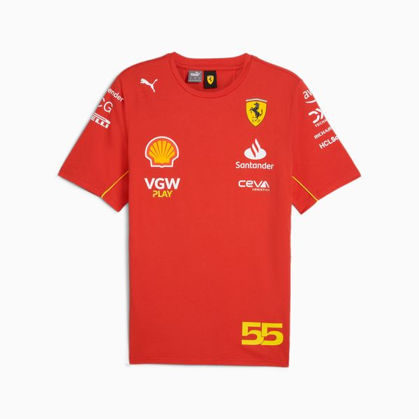 PUMA PUMA Scuderia Ferrari Sainz Tee Shirt