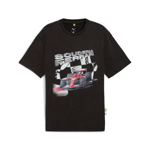 PUMA PUMA Scuderia Ferrari Sportswear Graphic Tee Men, Motorsport, Black, S