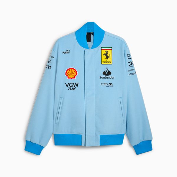 PUMA PUMA Scuderia Ferrari Team Miami Varsity Jacket Men, Lazor Blue