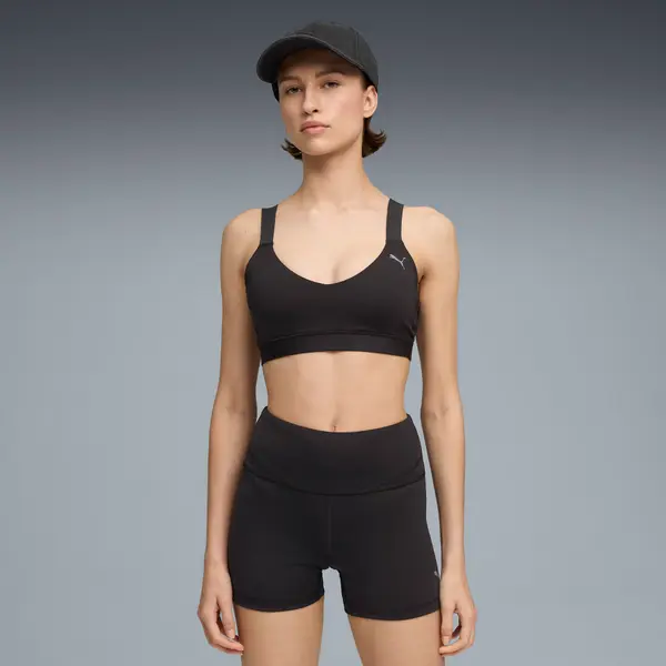 PUMA PUMA SHAPE Training Bra Women, Clothing, Black, S