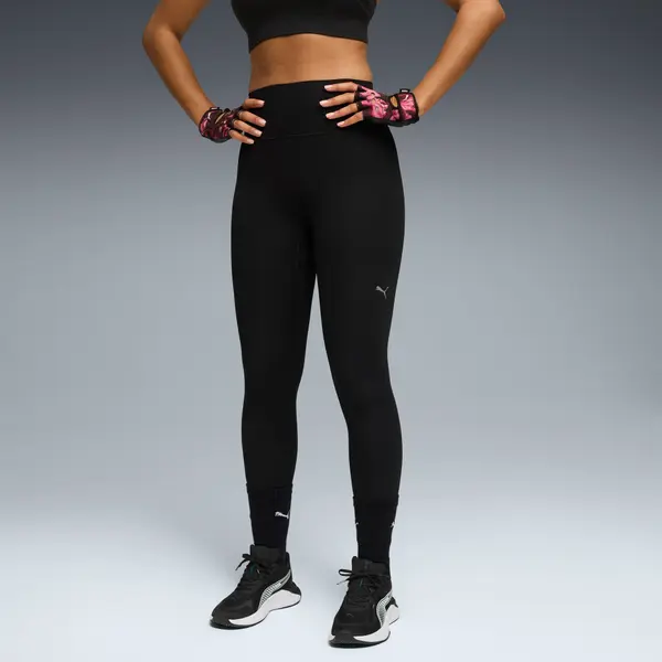 PUMA PUMA SHAPELUXE High-Waist Training Tights Women, Clothing, Black, S