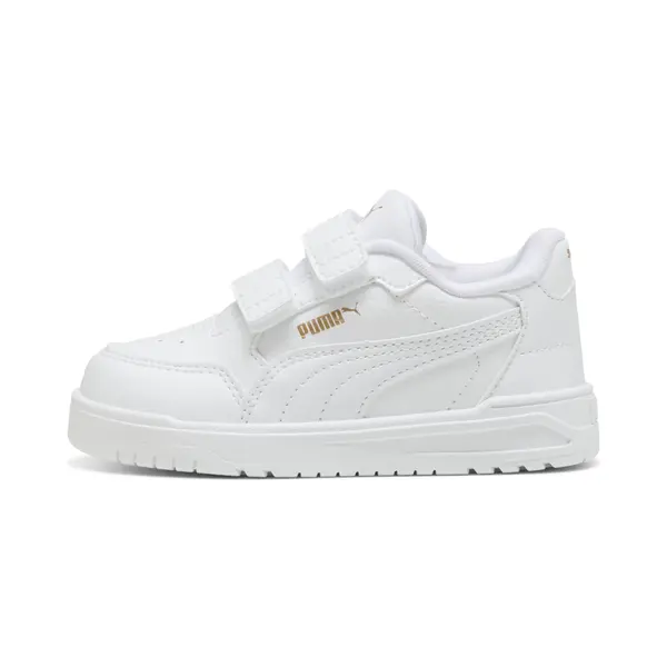 PUMA PUMA Shuffle Downtown Sneakers Toddlers, Shoes, White/Gold, 19