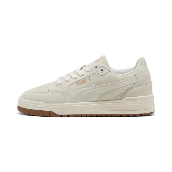PUMA PUMA Shuffle Downtown Sneakers Unisex, Shoes, Warm White/Vapor Gray/Gold, 44