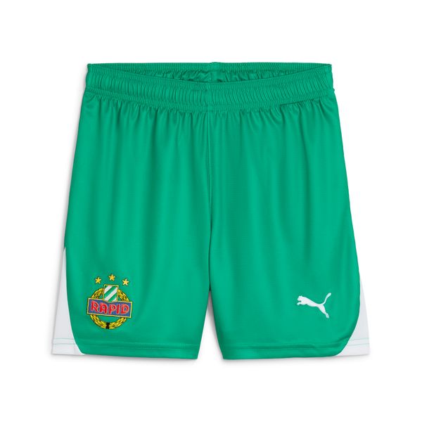 PUMA Puma SK Rapid Wien Football Shorts Youth, Green, Size 13-14Y, Clothing