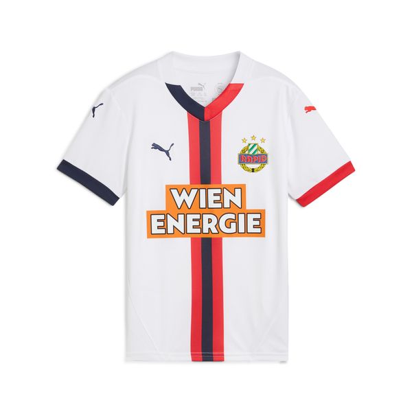 PUMA Puma SK Wien 24/25 Away Jersey Youth, White, Size 11-12Y, Clothing