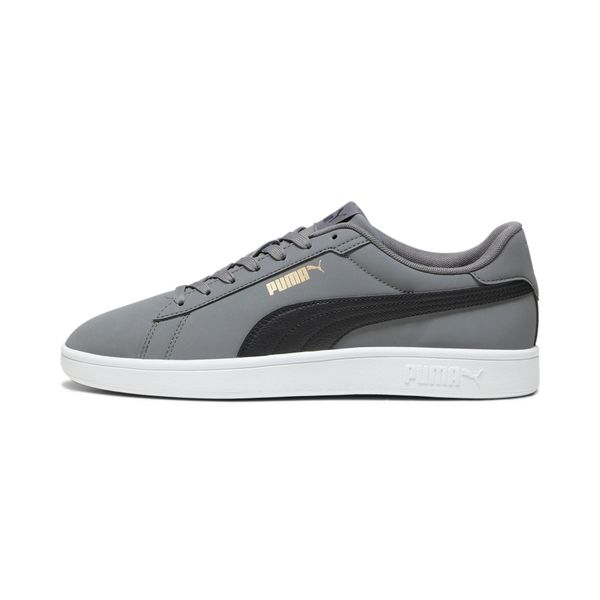 PUMA Puma Smash 3.0 Buck Sneakers, Gray, Size 41, Shoes