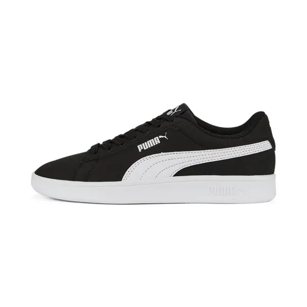 PUMA PUMA Smash 3.0 Buck Sneakers Youth, Shoes, Black/White, 35.5