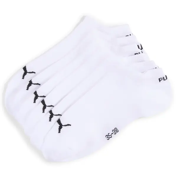PUMA PUMA Sneaker Socks Unisex (6-Pack), Clothing, White, 35-38